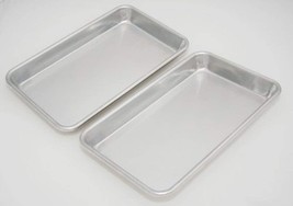 Sp610 Eigth Size Aluminium Sheet Pan, Pack Of 2, 2 Pack, Aluminum - £26.17 GBP