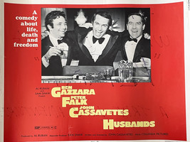Husbands 1970 vintage movie poster - £78.47 GBP