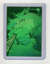 1992 Skybox Marvel Universe Incredible Hulk Hologram #H1 - £47.03 GBP