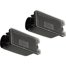 Set of 2 LH &amp; RH Pair License Plate Lights Driver &amp; Passenger Side for Ford - £42.25 GBP