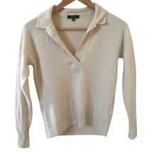 Quince Women Mongolian Cashmere Polo Sweater Size XS Quiet Luxury Old Mo... - $836.81 MXN