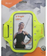 Reiko Running Sports Armband With Flashing Lights 5.5X3X 0.5 Ins Device ... - €15,46 EUR