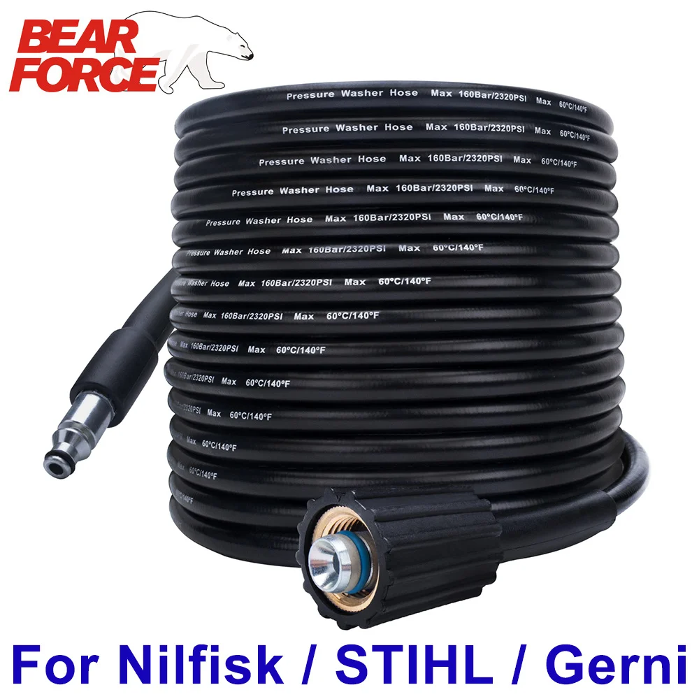 6~10m High Pressure Water Cleaning Hose Pipe Cord Pressure Washer Hose Car - £26.80 GBP+