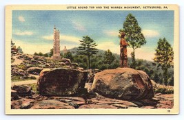 Postcard Minnesota Regimen Monument Gettysburg Pennsylvania PA - $3.75