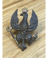 Vintage Kings Royal Hussars Cap Badge military Militaria KG JD - $24.75