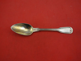 Filet Contour Threaded by Puiforcat French Sterling Silver Dessert Spoon 7 1/8&quot; - £149.93 GBP