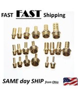 Male brass fitting HOSE to Pipe thread adapter connector 1/8&quot; 1/4&quot; 1/2&quot; ... - £6.05 GBP+