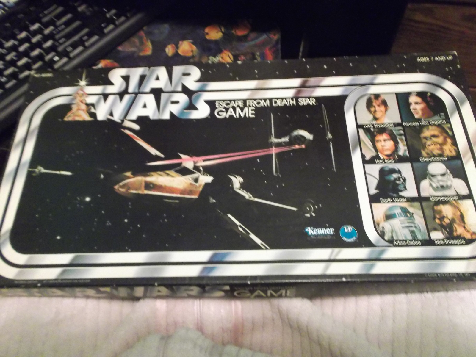 Stars Wars Board Game Escape From Death Star  circa 1977 - $35.00