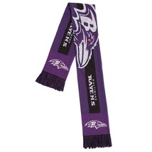 NFL Baltimore Ravens 2016 Big Logo Scarf 64&quot;x6&quot; by Forever Collectibles - £27.37 GBP