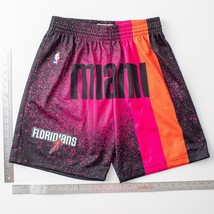 Miami Heat Floridians Mitchell &amp; Ness NBA Swingman Mens Shorts Gradient ... - £21.96 GBP