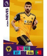 Panini Adrenalyn Premier League 2020-21 Wolverhampton Wanderers Ruben Neves - $192.52 MXN