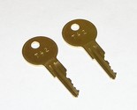 2 - T42 Replacement Keys fit Traulsen Refrigeration Equipment  - £8.83 GBP