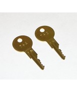 2 - T42 Replacement Keys fit Traulsen Refrigeration Equipment  - £8.77 GBP