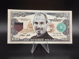 Rare Steve Jobs Polymer Banknote ~ uncirculated, Apple - £7.90 GBP