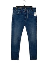 Mavi Jeans Men&#39;s Pants Slim Leg Jake Stretch Mid-Rise Dark Wash Denim 32W NWT - £44.41 GBP