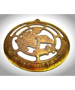Vintage brass trivet - $415.48 MXN