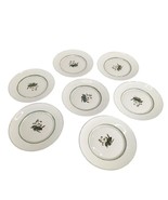 Set of 7 Vintage Royal Copenhagen Quaking Grass 8.5&quot; Luncheon Plates c19... - $92.42 CAD