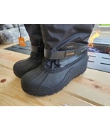 Columbia Youth Powderbug Forty Boots Black Waterproof 400g Insulation Si... - $53.79 CAD