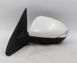 Left Driver Side Pearl White Door Mirror Power Fits 2010-2013 MAZDA 3 OEM #16... - £134.46 GBP