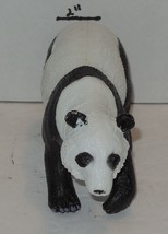 Giant Panda Bear 5&quot; Animal Pretend Play PVC Figure Jungle Wild Life white black - £7.62 GBP