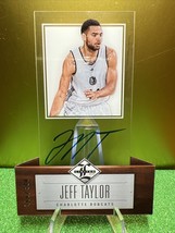 Jeff Taylor 2012-13 Limited DIE-CUT On Card Auto RC #/399 Charlotte Bobcats - $12.43