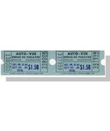 Auto-Vue Drive-In Theatre Tickets/Pair, Spokane, Washington/ - $3.00