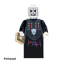 Single Sale Pinhead Hellraiser The Hellbound Heart Horror Film Minifigures Block - £2.23 GBP