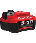 CRAFTSMAN V20 Craftsman Battery, 6.0-Ah (CMCB206 ) - $195.64 CAD