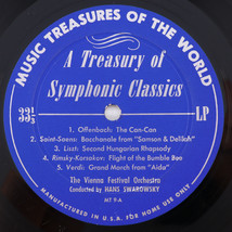 Vienna Festival Orchestra – A Treasury Of Symphonic Classics 1957 Vinyl LP MT 9 - £6.33 GBP