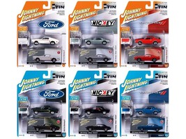 Johnny Lightning Collector&#39;s Tin 2021 Set of 6 Cars Release 3 Limited Edition o - £69.58 GBP