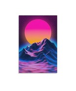 Art Poster Mountain Sun Room Unframed Interior Canvas Wallart 12x18 Inch... - $13.99