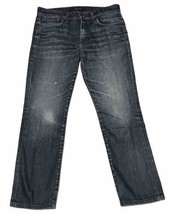 Joes Jeans The Brixton 100% Cotton Blue Denim Size Womens 32 Distressed - $19.95