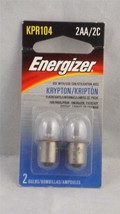 NEW 4 Pack Energizer KPR104 2AA/2C Krypton Flashlight Bulbs - £5.42 GBP