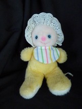 Vintage Bantam Plush Baby Doll Music Toy Baby Yellow 11&quot; - $29.35