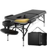 Professional Massage Table Portable 2 Fold Premium Memory Foam Aluminium... - $447.99