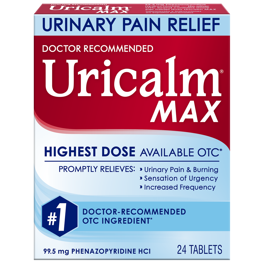 Uricalm Maximum Strength UTI Pain Relief Tablets, 24 CT... - $29.69