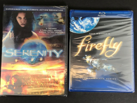 Firefly Complete Series Blu-ray &amp; Serenity Dvd Movie New &amp; Sealed Joss Whedon - £25.50 GBP