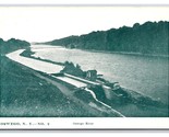 View of Oswego River oswego New York NY UNP Unused UDB Postcard V14 - $16.02
