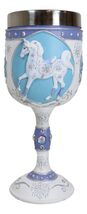Trail Of Painted Ponies Snow Crystal Pony With Frost Flakes Horse Wine G... - $34.99