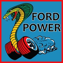 Ford Power Snake Metal Sign - $59.95