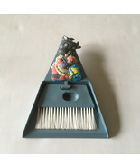 Vintage cute animal small hand whisk crumb brush with small hanging dust... - $33.76 CAD