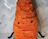 Ikea Torva Carrot 24&quot; Vegetable Pillow Plush Stuffed Toy Orange Green Sh... - $20.74