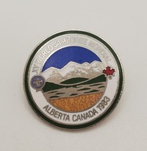 Boy Scouts World Jamboree Mondial Alberta Canada 1983 Souvenir Lapel Pin Pinback - £15.36 GBP