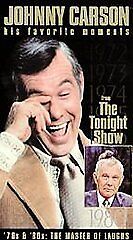 Primary image for JOHNNY CARSON: His Favorite Moments from the Tonight Show 70 80s NEW SEALED 1994