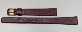 NOS Pulsar by Seiko Ladies 13mm Maroon/Burgundy Watch Bracelet Band Mode... - $274.36 MXN