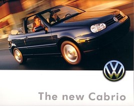 1999 Volkswagen CABRIO brochure catalog US 99 VW Cabriolet - £6.29 GBP