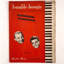 c1946 Bumble-Boogie Piano Sheet Music Jack Fina Freddy Martin Sheet Music Piano - £6.28 GBP