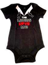 Wonder Nation Baby Boy Bodysuit Graphic The Ladies Love Me Size 12 Months - $19.99
