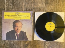Old Vintage Vinyl Record Bach By Nathan Milstein - $4.98