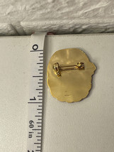 Vintage Metal Enamel Santa Clause Lapel Pin 1&quot; Retro - £3.87 GBP